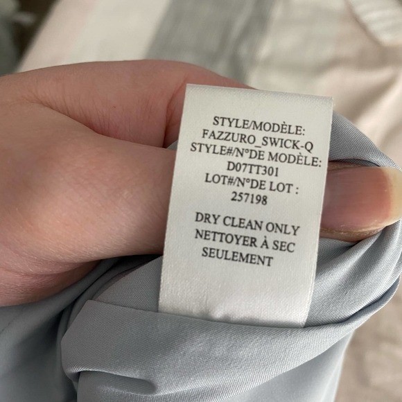 Theyskens' Theory Seedo Quilted Grey A-Line Skirt-0 - Picture 8 of 10